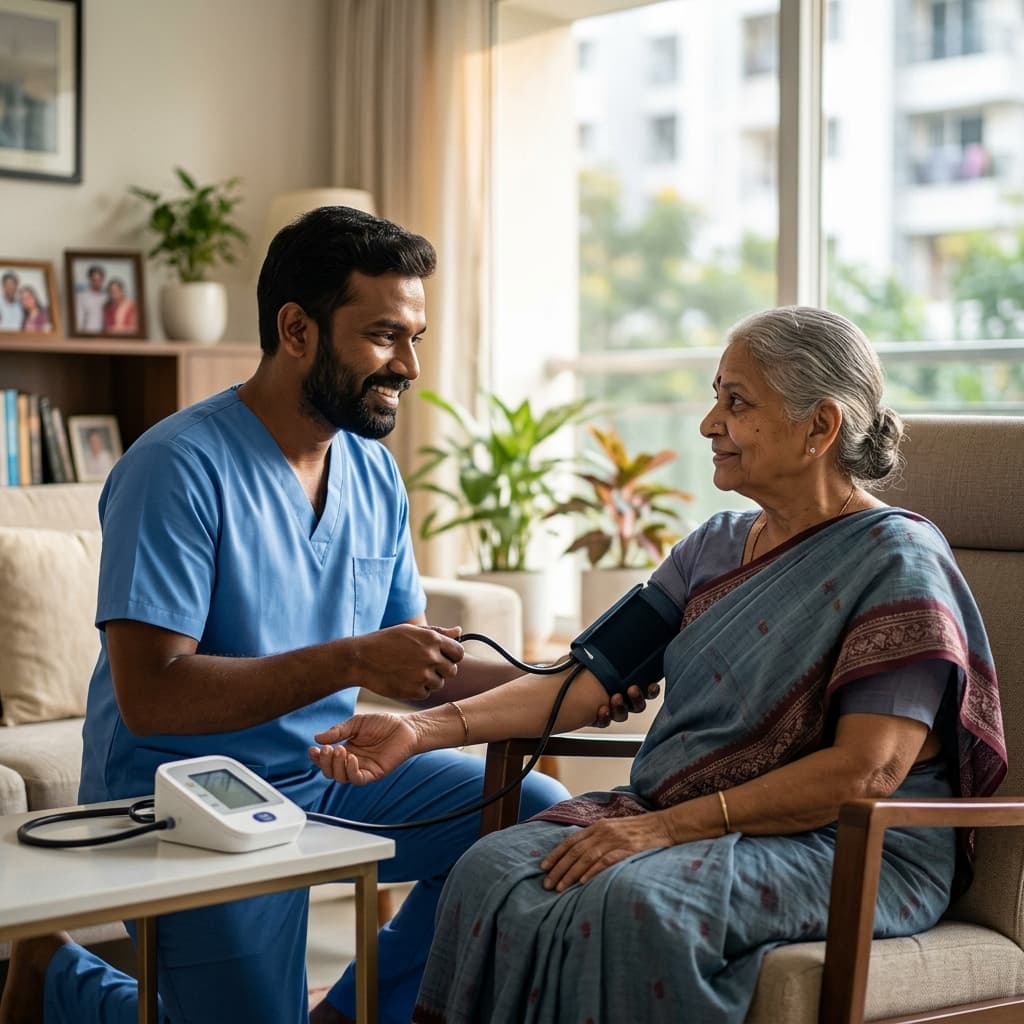 Expert nursing care at home by Nurse Nest Plus